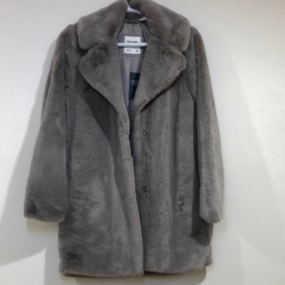 Abercrombie Faux Fur Jacket